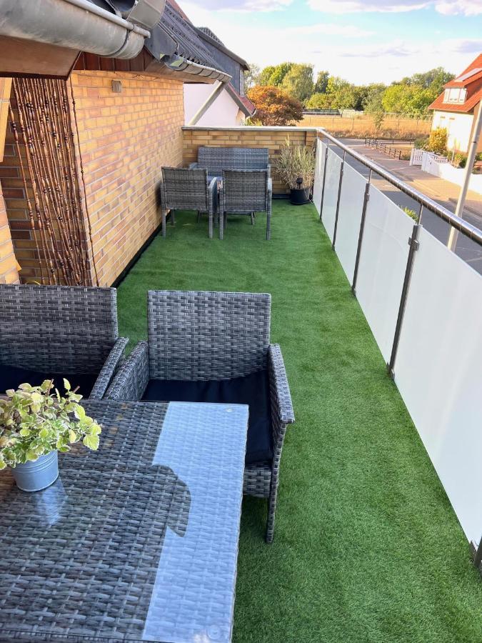 Ferien-Whg Moewe Nahe Steinhuder Meer Mit Garten Und Balkon Hagenburg エクステリア 写真