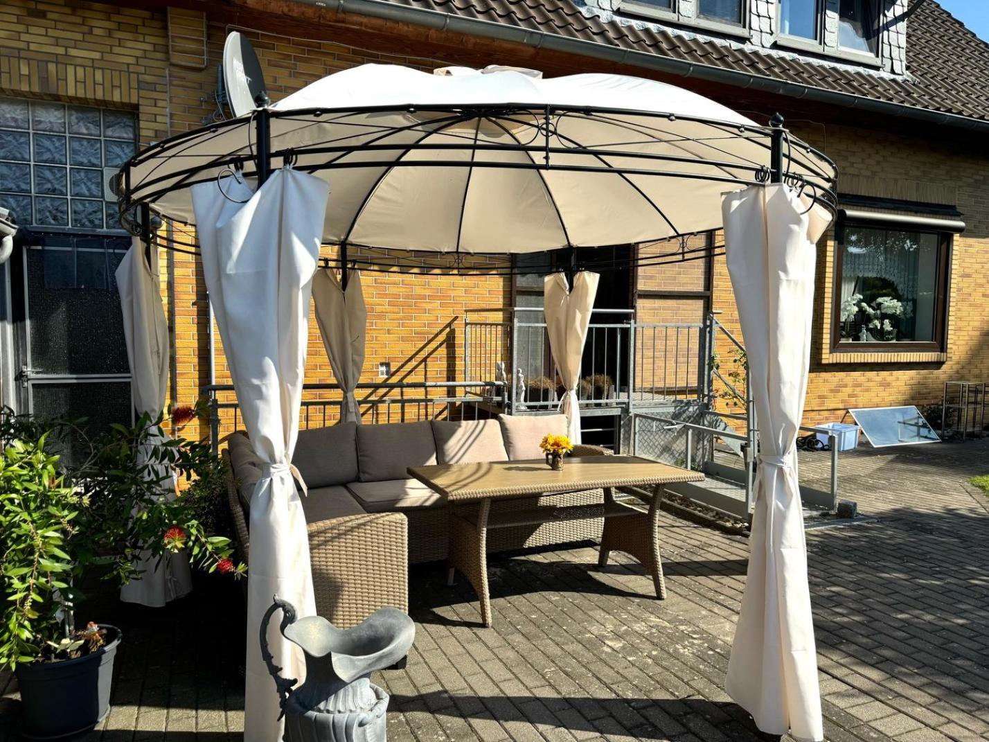 Ferien-Whg Moewe Nahe Steinhuder Meer Mit Garten Und Balkon Hagenburg エクステリア 写真